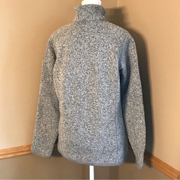 Patagonia Better Sweater Women's Size M Medium 1/4 Zip Fleece - Gray. - Picture 6 of 8